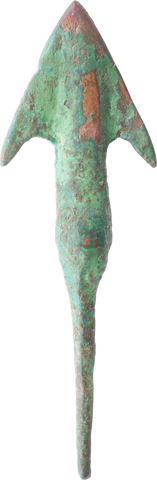EUROPEAN BRONZE ARROWHEAD, LATE BRONZE AGE, C.1200-800 BC - Fagan Arms