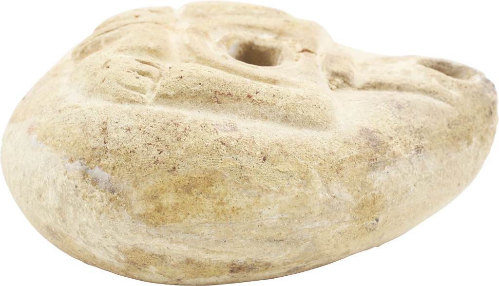 ANCIENT EGYPT, GRECO–ROMAN PERIOD POTTERY OIL LAMP 1ST-2ND CENTURY AD - Fagan Arms