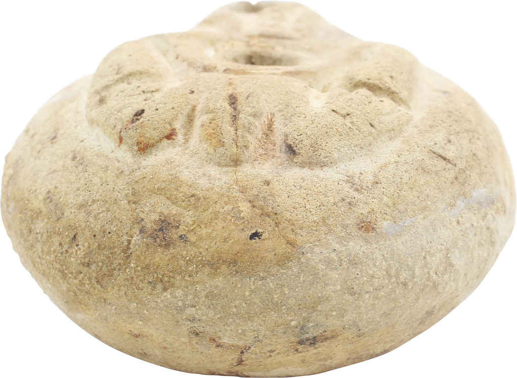 ANCIENT EGYPT, GRECO–ROMAN PERIOD POTTERY OIL LAMP 1ST-2ND CENTURY AD - Fagan Arms