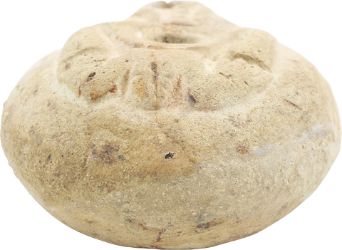 ANCIENT EGYPT, GRECO–ROMAN PERIOD POTTERY OIL LAMP 1ST-2ND CENTURY AD - Fagan Arms