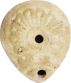 EGYPTIAN FROG OIL LAMP 2ND-4TH CENTURY AD - Fagan Arms