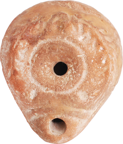 EGYPTIAN FROG FORM OIL LAMP C.30BC-200 AD - Fagan Arms