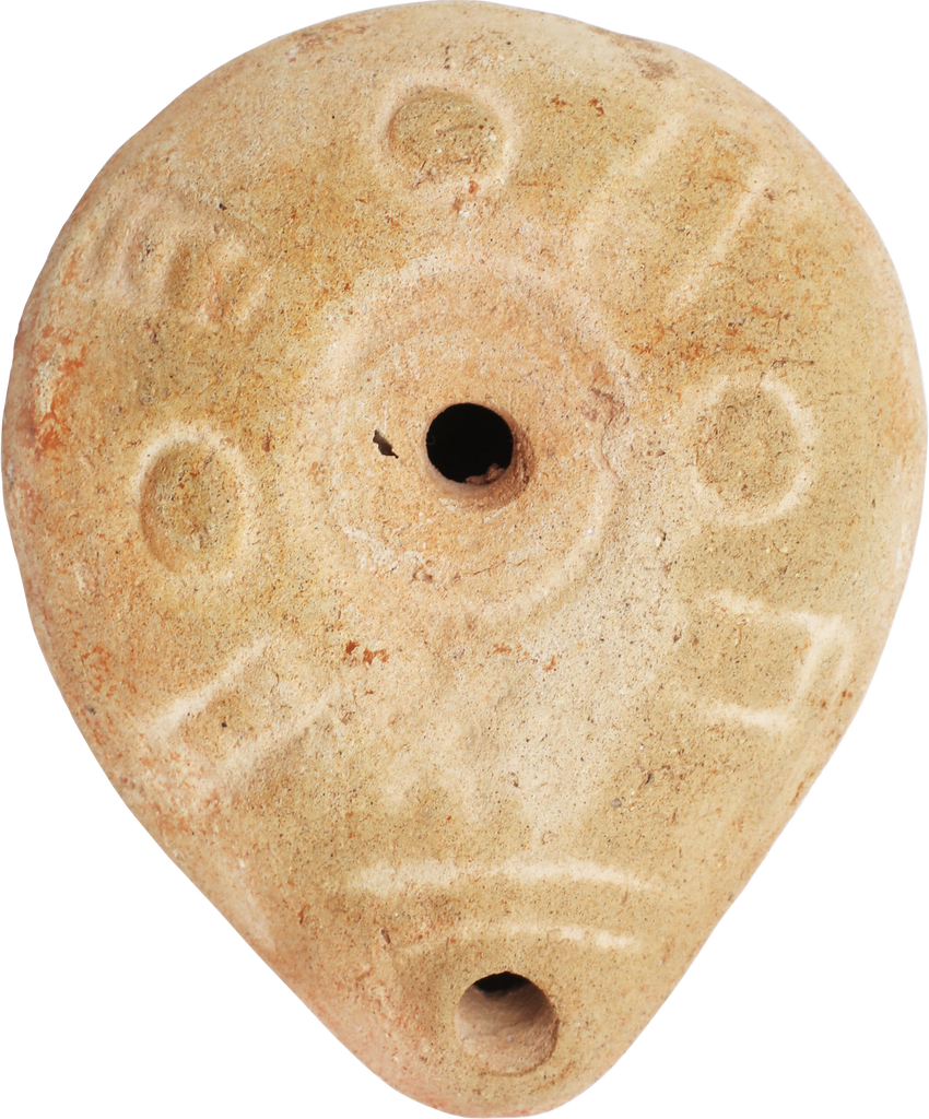 ANCIENT EGYPTIAN FROG LAMP 2ND-4TH CENTURY AD - Fagan Arms