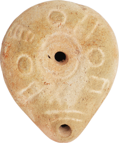 ANCIENT EGYPTIAN FROG LAMP 2ND-4TH CENTURY AD - Fagan Arms