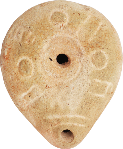 ANCIENT EGYPTIAN FROG LAMP 2ND-4TH CENTURY AD - Fagan Arms