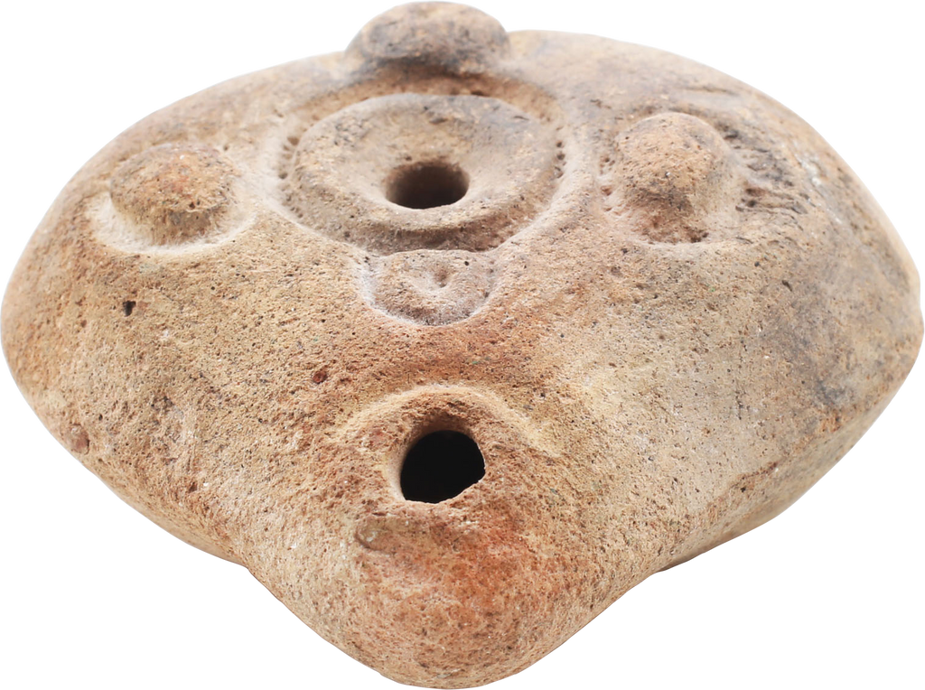 ANCIENT EGYPTIAN FROG LAMP 2ND-4TH CENTURY AD - Fagan Arms