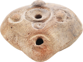 ANCIENT EGYPTIAN FROG LAMP 2ND-4TH CENTURY AD - Fagan Arms