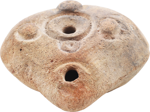 ANCIENT EGYPTIAN FROG LAMP 2ND-4TH CENTURY AD - Fagan Arms