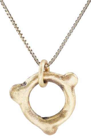 CELTIC PROSPERITY RING NECKLACE, C.300-100 BC - Fagan Arms