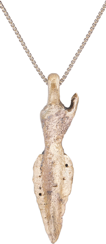EASTERN EUROPEAN ARROWHEAD PENDANT NECKLACE, 700-200 BC - Fagan Arms