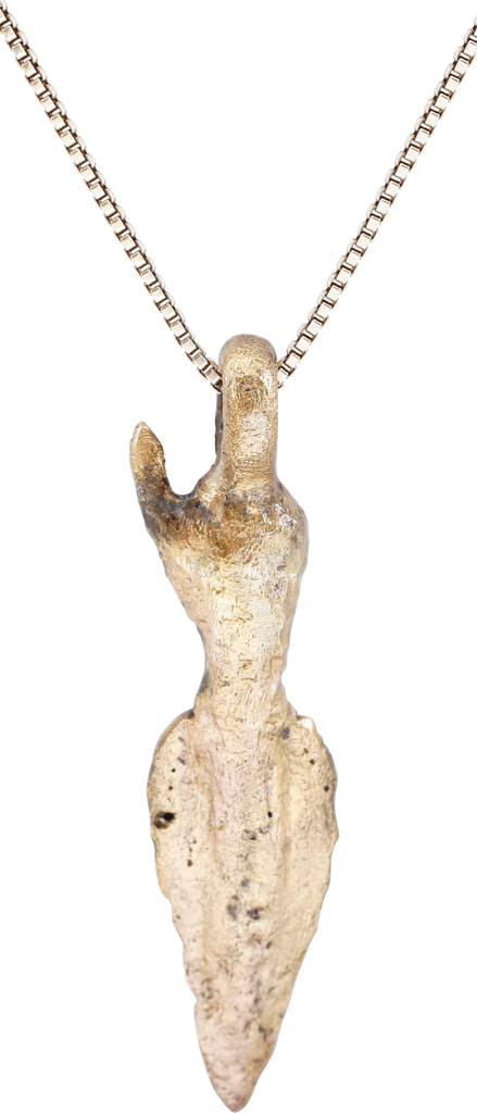 EASTERN EUROPEAN ARROWHEAD PENDANT NECKLACE, 700-200 BC - Fagan Arms