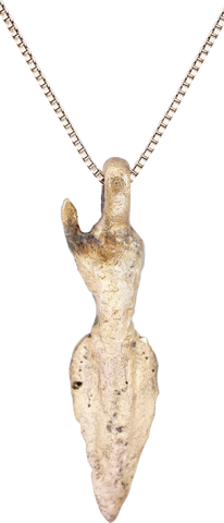 EASTERN EUROPEAN ARROWHEAD PENDANT NECKLACE, 700-200 BC - Fagan Arms