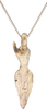 EASTERN EUROPEAN ARROWHEAD PENDANT NECKLACE, 700-200 BC - Fagan Arms