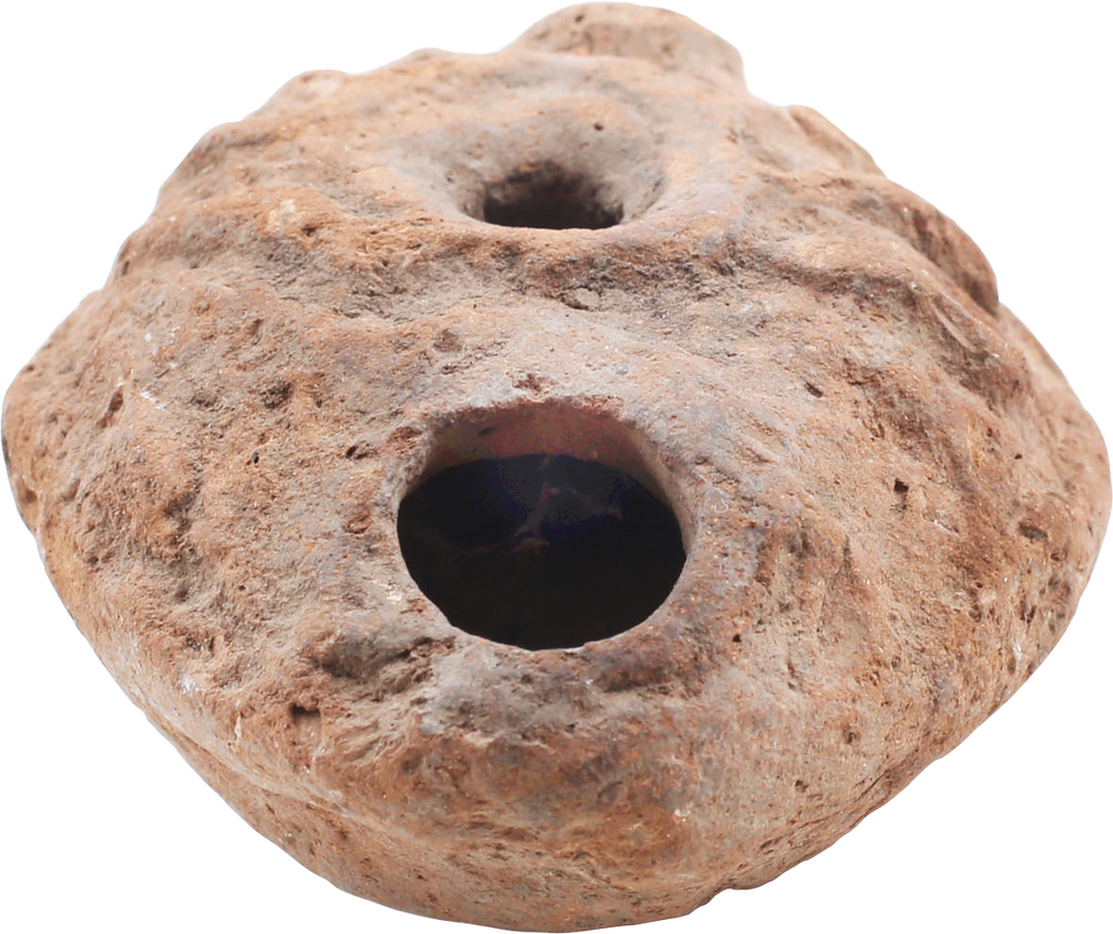 ANCIENT EGYPTIAN OIL LAMP, FROG TYPE 2ND-4TH CENTURY - Fagan Arms
