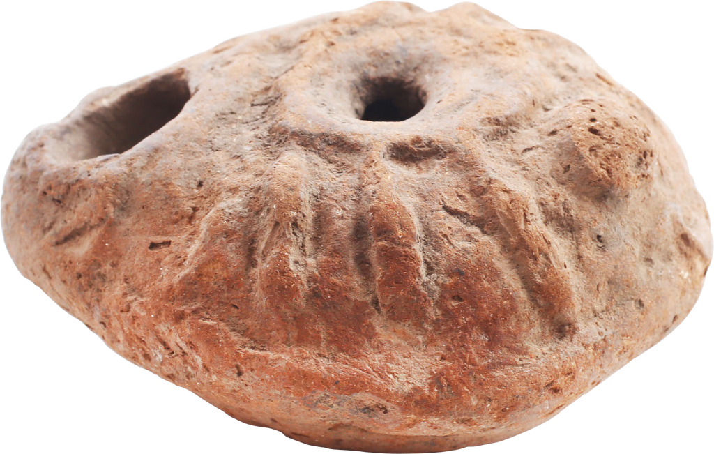 ANCIENT EGYPTIAN OIL LAMP, FROG TYPE 2ND-4TH CENTURY - Fagan Arms