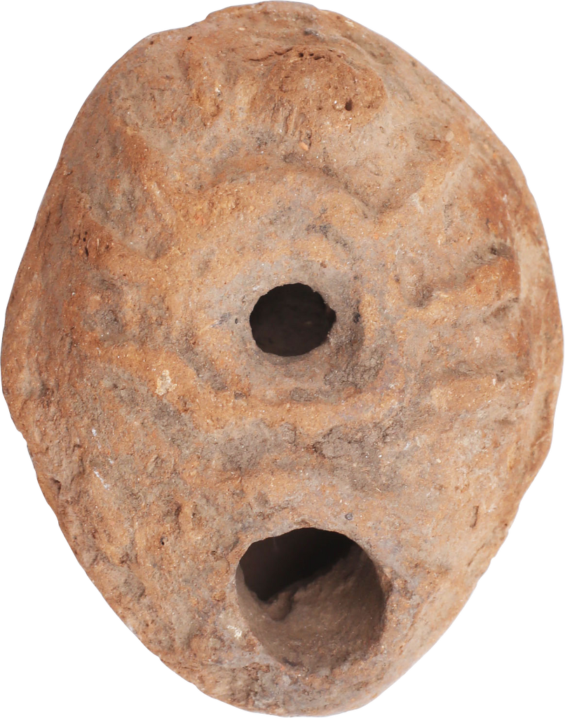 ANCIENT EGYPTIAN OIL LAMP, FROG TYPE 2ND-4TH CENTURY - Fagan Arms