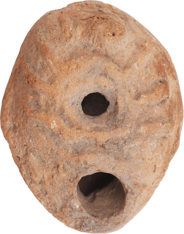 ANCIENT EGYPTIAN OIL LAMP, FROG TYPE 2ND-4TH CENTURY - Fagan Arms