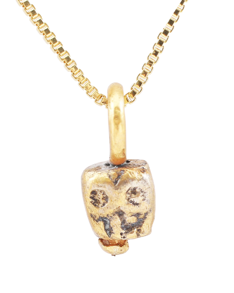 MEDIEVAL TIBETAN SKULL PRAYER BEAD C.1400-1550 - Fagan Arms