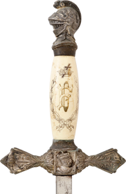 KNIGHT’S TEMPLAR SWORD FIRST HALF OF THE 20TH CENTURY - Fagan Arms