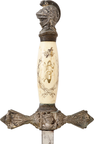 KNIGHT’S TEMPLAR SWORD FIRST HALF OF THE 20TH CENTURY - Fagan Arms