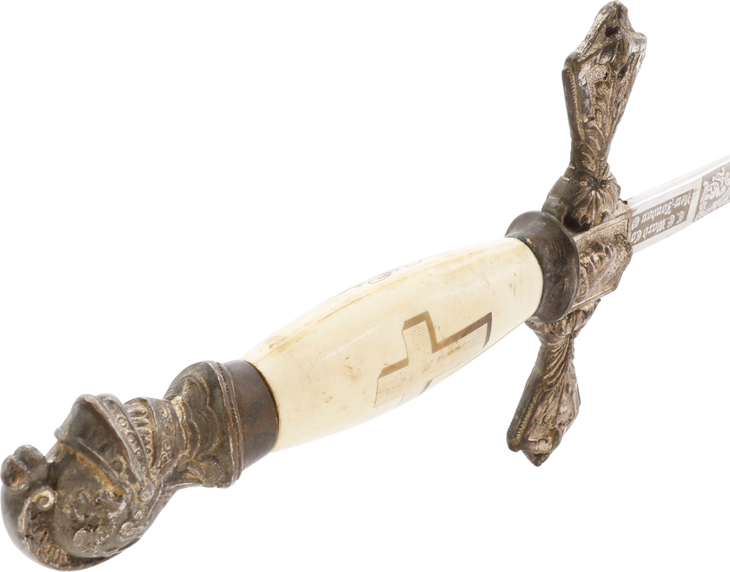 KNIGHT’S TEMPLAR SWORD FIRST HALF OF THE 20TH CENTURY - Fagan Arms