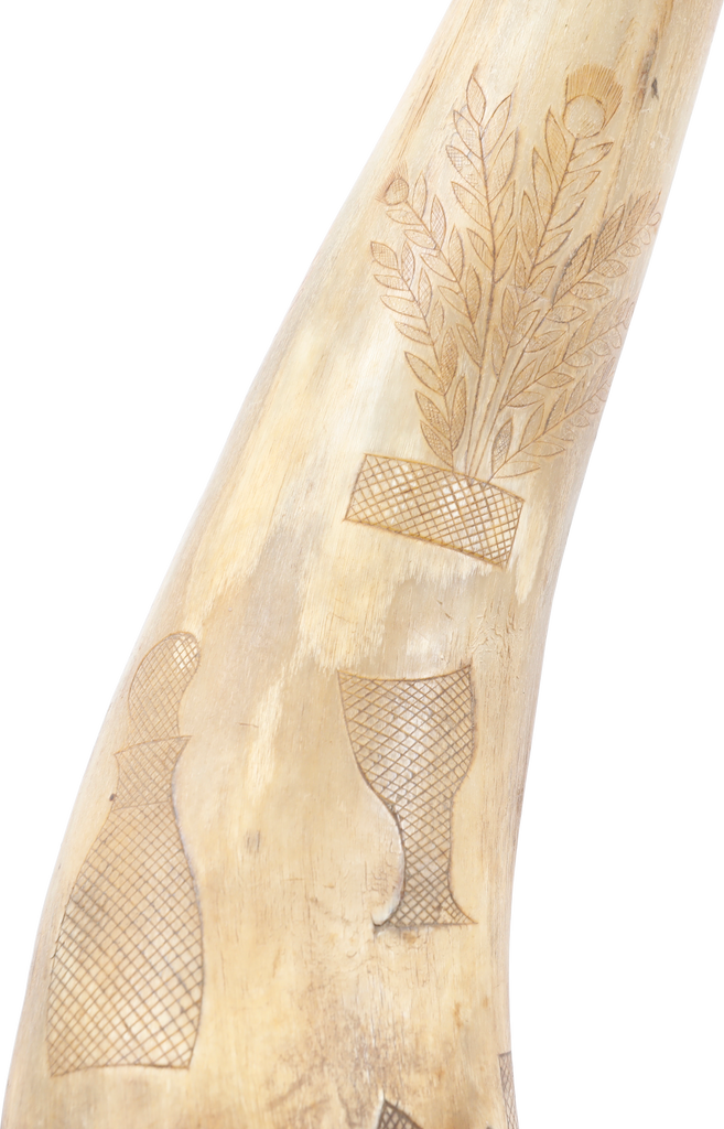 PENNSYLVANIA POWDER HORN, 18TH-EARLY 19TH CENTURY - Fagan Arms