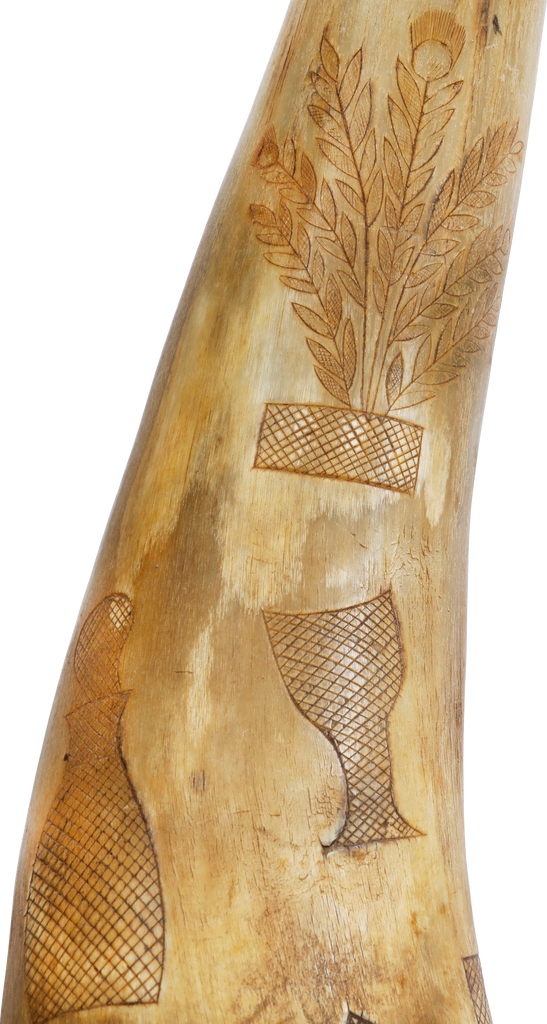 PENNSYLVANIA POWDER HORN, 18TH-EARLY 19TH CENTURY - Fagan Arms