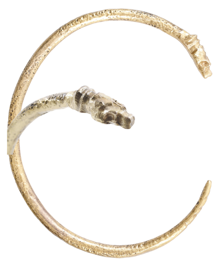 FINE VIKING DRAGON HEAD BRACELET 10TH-11TH CENTURY AD - Fagan Arms