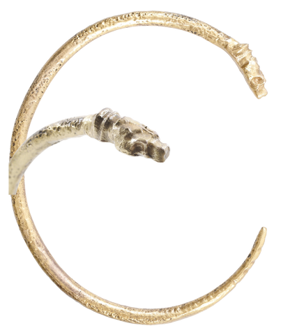 FINE VIKING DRAGON HEAD BRACELET 10TH-11TH CENTURY AD - Fagan Arms