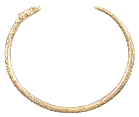 FINE VIKING DRAGON HEAD BRACELET 10TH-11TH CENTURY AD - Fagan Arms