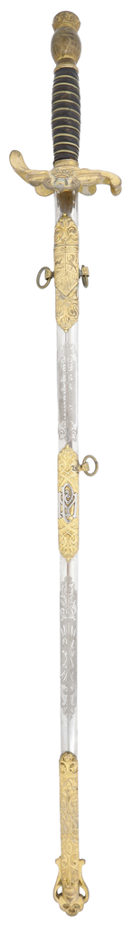 AMERICAN SECRET SOCIETY SWORD - Fagan Arms