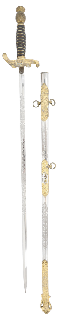 AMERICAN SECRET SOCIETY SWORD - Fagan Arms