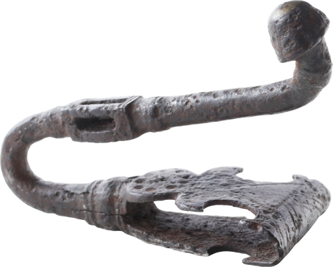 GOTHIC SWORD BELT HOOK, 15TH CENTURY - Fagan Arms