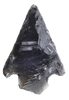 FINE PRE-COLUMBIAN OBSIDIAN ARROWHEAD - Fagan Arms