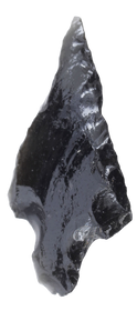 PRE-COLUMBIAN OBSIDIAN ARROWHEAD, C.1000 BC-800 AD - Fagan Arms