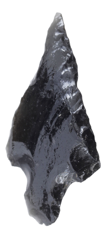 PRE-COLUMBIAN OBSIDIAN ARROWHEAD, C.1000 BC-800 AD - Fagan Arms