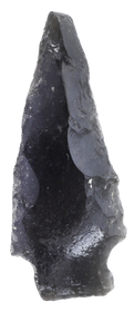 FINE PRE-COLUMBIAN OBSIDIAN ARROWHEAD C.1000 BC-800 AD - Fagan Arms
