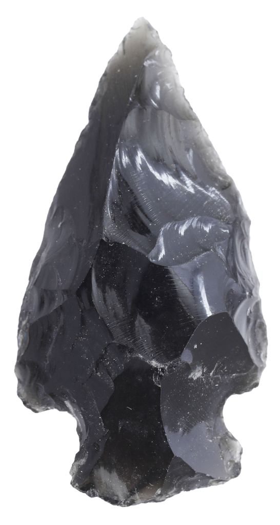 PRE-COLUMBIAN OBSIDIAN VOTIVE ARROWHEAD - Fagan Arms