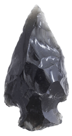 PRE-COLUMBIAN OBSIDIAN VOTIVE ARROWHEAD - Fagan Arms
