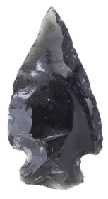 PRE-COLUMBIAN OBSIDIAN VOTIVE ARROWHEAD - Fagan Arms