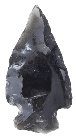 PRE-COLUMBIAN OBSIDIAN VOTIVE ARROWHEAD - Fagan Arms