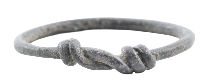 CELTIC FINGER RING C.400-100 BC SIZE 3 ½ - Fagan Arms