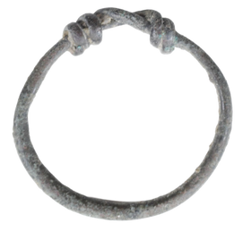 CELTIC FINGER RING C.400-100 BC SIZE 3 ½ - Fagan Arms