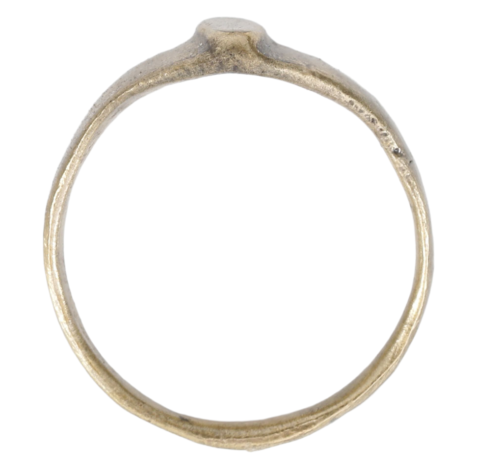 LATE MEDIEVAL WOMAN'S FASHION RING, SIZE 6 - Fagan Arms
