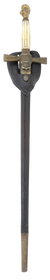 CIVIL WAR MILITIA SWORD, SCABBARD AND BELT MOUNT - Fagan Arms