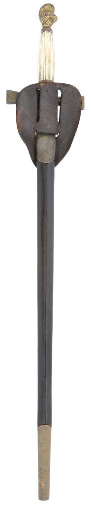 CIVIL WAR MILITIA SWORD, SCABBARD AND BELT MOUNT - Fagan Arms