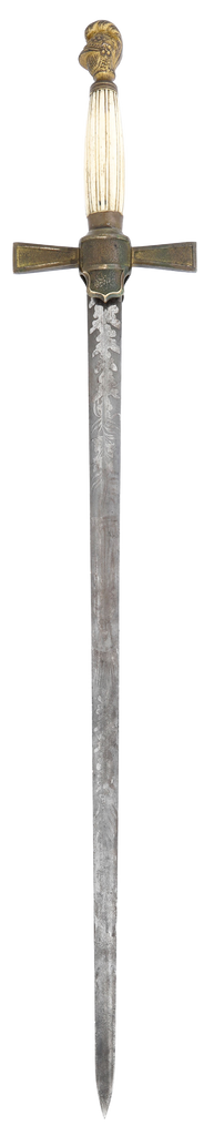 CIVIL WAR MILITIA SWORD, SCABBARD AND BELT MOUNT - Fagan Arms