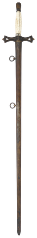RARE/UNIQUE KEYSTONE GUARD SECRET SOCIETY SWORD C.1880 - Fagan Arms