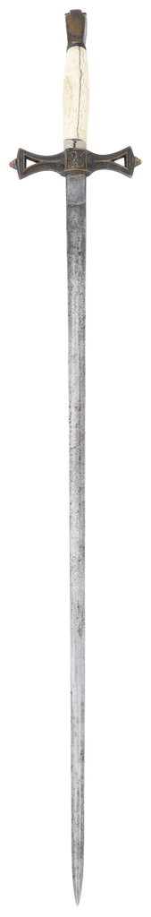 RARE/UNIQUE KEYSTONE GUARD SECRET SOCIETY SWORD C.1880 - Fagan Arms