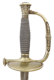 FRENCH OFFICER’S SWORD 1852-70-SECONDARY CONFEDERATE - Fagan Arms